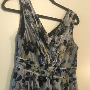 Vera Wang floral cocktail dress